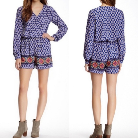 Anthropologie Everleigh Romper Size Medium - Picture 2 of 11